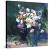 Still Life with Blue Vase-Malva-Stretched Canvas