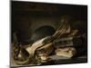 Still Life with Books-Jan Lievens-Mounted Art Print