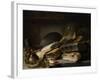 Still Life with Books-Jan Lievens-Framed Art Print