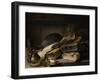 Still Life with Books-Jan Lievens-Framed Art Print