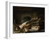 Still Life with Books-Jan Lievens-Framed Art Print