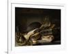 Still Life with Books-Jan Lievens-Framed Art Print