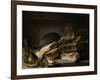 Still Life with Books-Jan Lievens-Framed Art Print