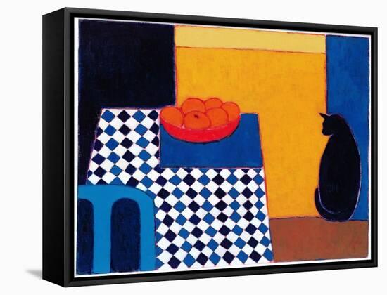 Still Life with Boris, 2002-Eithne Donne-Framed Stretched Canvas