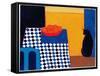 Still Life with Boris, 2002-Eithne Donne-Framed Stretched Canvas