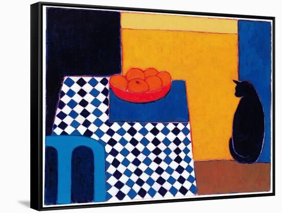 Still Life with Boris, 2002-Eithne Donne-Framed Stretched Canvas