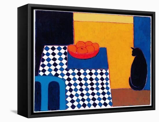 Still Life with Boris, 2002-Eithne Donne-Framed Stretched Canvas