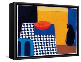 Still Life with Boris, 2002-Eithne Donne-Framed Stretched Canvas