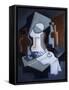 Still Life with Bottle and Fruit-Juan Gris-Framed Stretched Canvas