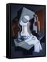 Still Life with Bottle and Fruit-Juan Gris-Framed Stretched Canvas