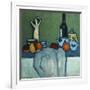 Still Life with Bottle, Fruit and Figure-Alexej Von Jawlensky-Framed Giclee Print