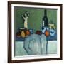 Still Life with Bottle, Fruit and Figure-Alexej Von Jawlensky-Framed Giclee Print