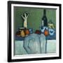 Still Life with Bottle, Fruit and Figure-Alexej Von Jawlensky-Framed Giclee Print