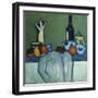 Still Life with Bottle, Fruit and Figure-Alexej Von Jawlensky-Framed Giclee Print