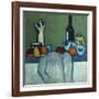 Still Life with Bottle, Fruit and Figure-Alexej Von Jawlensky-Framed Giclee Print