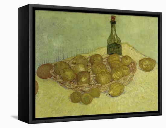 Still-Life with Bottle, Lemons and Oranges, 1888-Vincent van Gogh-Framed Stretched Canvas