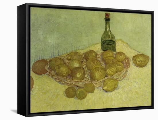 Still-Life with Bottle, Lemons and Oranges, 1888-Vincent van Gogh-Framed Stretched Canvas