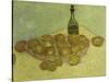 Still-Life with Bottle, Lemons and Oranges, 1888-Vincent van Gogh-Stretched Canvas