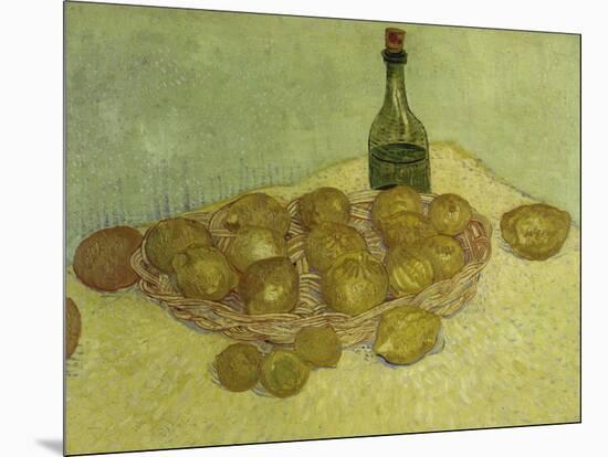 Still-Life with Bottle, Lemons and Oranges, 1888-Vincent van Gogh-Mounted Giclee Print