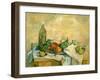 Still Life with Bottle of Liqueur, 1888-90-Paul Cézanne-Framed Giclee Print