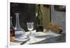 Still Life with Bottles, 1859-Claude Monet-Framed Giclee Print