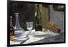 Still Life with Bottles, 1859-Claude Monet-Framed Giclee Print