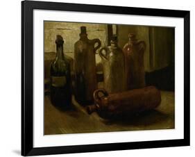 Still-Life with Bottles-Vincent van Gogh-Framed Giclee Print