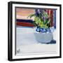 Still Life with Bowl, 2020 (oil on canvas)-Richard Fox-Framed Giclee Print