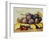 Still Life with Bowl of Figs, c.1650-Giovanna Garzoni-Framed Giclee Print