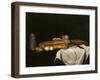 Still Life with Bread and Eggs, 1865-Paul Cézanne-Framed Giclee Print