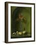 Still Life with Bread and Wine Glass-Isaac Luttichuys-Framed Giclee Print