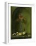 Still Life with Bread and Wine Glass-Isaac Luttichuys-Framed Giclee Print