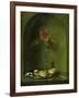 Still Life with Bread and Wine Glass-Isaac Luttichuys-Framed Giclee Print