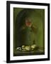 Still Life with Bread and Wine Glass-Isaac Luttichuys-Framed Giclee Print