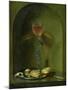 Still Life with Bread and Wine Glass-Isaac Luttichuys-Mounted Giclee Print