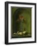 Still Life with Bread and Wine Glass-Isaac Luttichuys-Framed Giclee Print