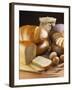 Still Life with Bread, Cereal Ears and Eggs-Vladimir Shulevsky-Framed Photographic Print