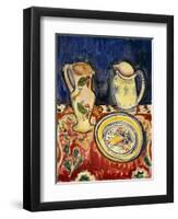 Still Life with Breton Pottery-Alfred Henry Maurer-Framed Giclee Print