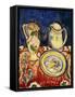 Still Life with Breton Pottery-Alfred Henry Maurer-Framed Stretched Canvas