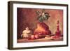 Still Life with Brioche-Jean-Baptiste Simeon Chardin-Framed Art Print