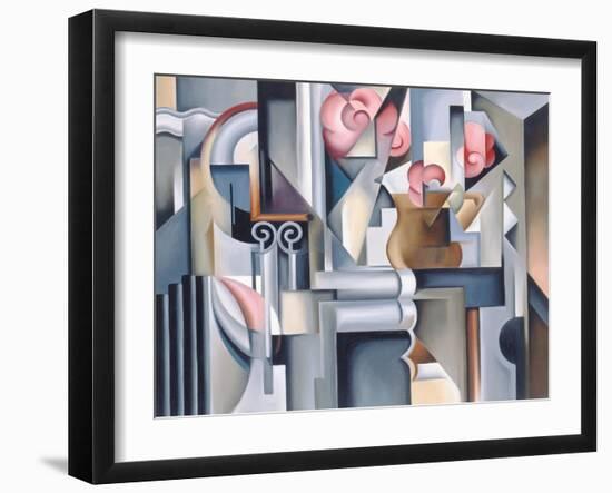 Still Life with Brown Jug-Catherine Abel-Framed Giclee Print
