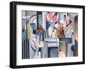 Still Life with Brown Jug-Catherine Abel-Framed Giclee Print