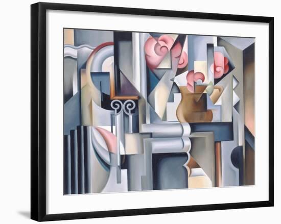 Still Life with Brown Jug-Catherine Abel-Framed Giclee Print