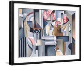 Still Life with Brown Jug-Catherine Abel-Framed Giclee Print