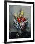 Still Life with Buddleia, Hydrangea and Clematis-Vernon Ward-Framed Giclee Print