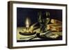 Still-Life with Burning Candle, 1627-Pieter Claesz-Framed Giclee Print