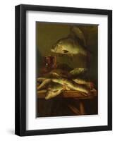 Still Life with Carp-Abraham Hendricksz Van Beyeren-Framed Premium Giclee Print