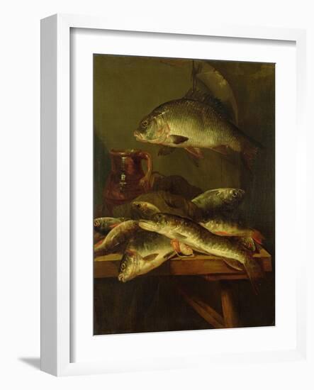 Still Life with Carp-Abraham Hendricksz Van Beyeren-Framed Giclee Print