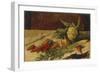 Still Life with Carrots-Giovanni Segantini-Framed Giclee Print