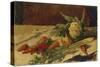 Still Life with Carrots-Giovanni Segantini-Stretched Canvas